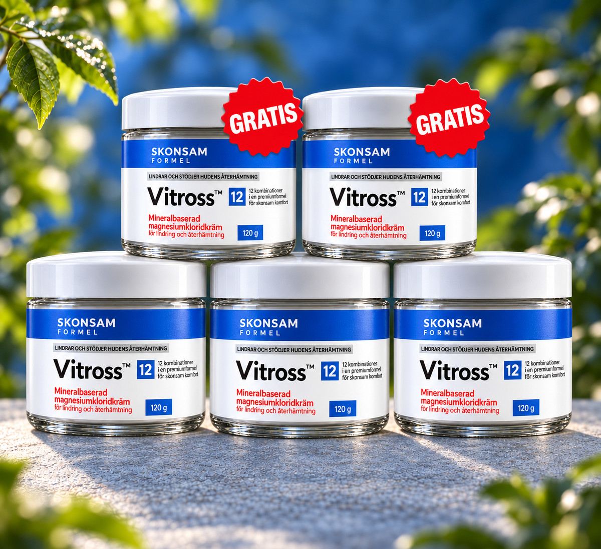 Vitross™ Kräm för svullna ben